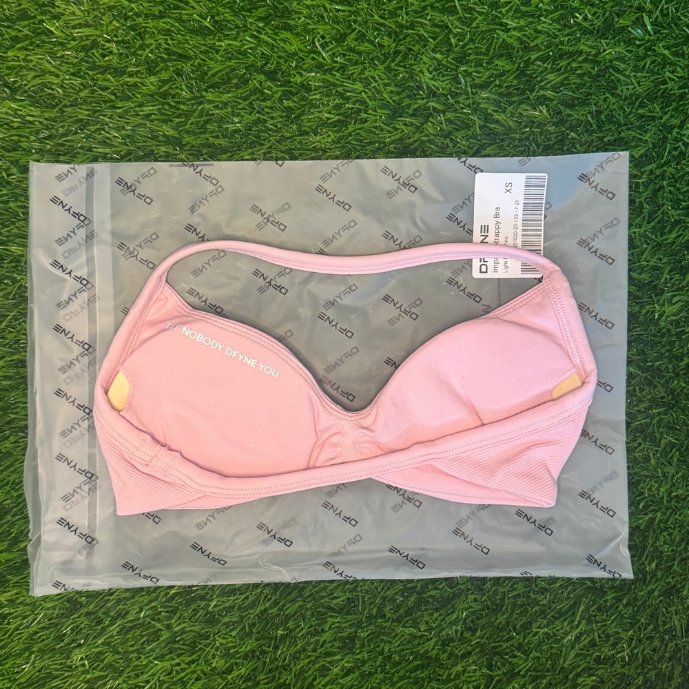 Dfyne impact strappy bra light rose pink extra small - Picture 2 of 4